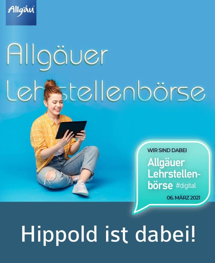 Allgäuer Lehrstellenbörse #digital Hippold ist dabei